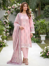 Essential By LSM Lakhany Embroidered Lawn 3 Piece Unstitched Suit LSM26EELV2 D-LG-MM-1038
