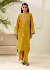 Essential By Zellbury Embroidered Lawn 2 Piece Unstitched Shirt & Trouser WUS26E21198