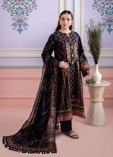 Essential By Zellbury Embroidered Lawn 3 Piece Unstitched Suit WUS26E30495