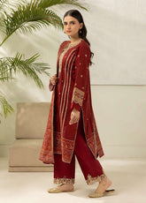 Essential By Zellbury Embroidered Lawn 3 Piece Unstitched Suit WUS26E30501