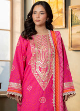 Essential By Zellbury Embroidered Lawn 3 Piece Unstitched Suit WUS26E30502