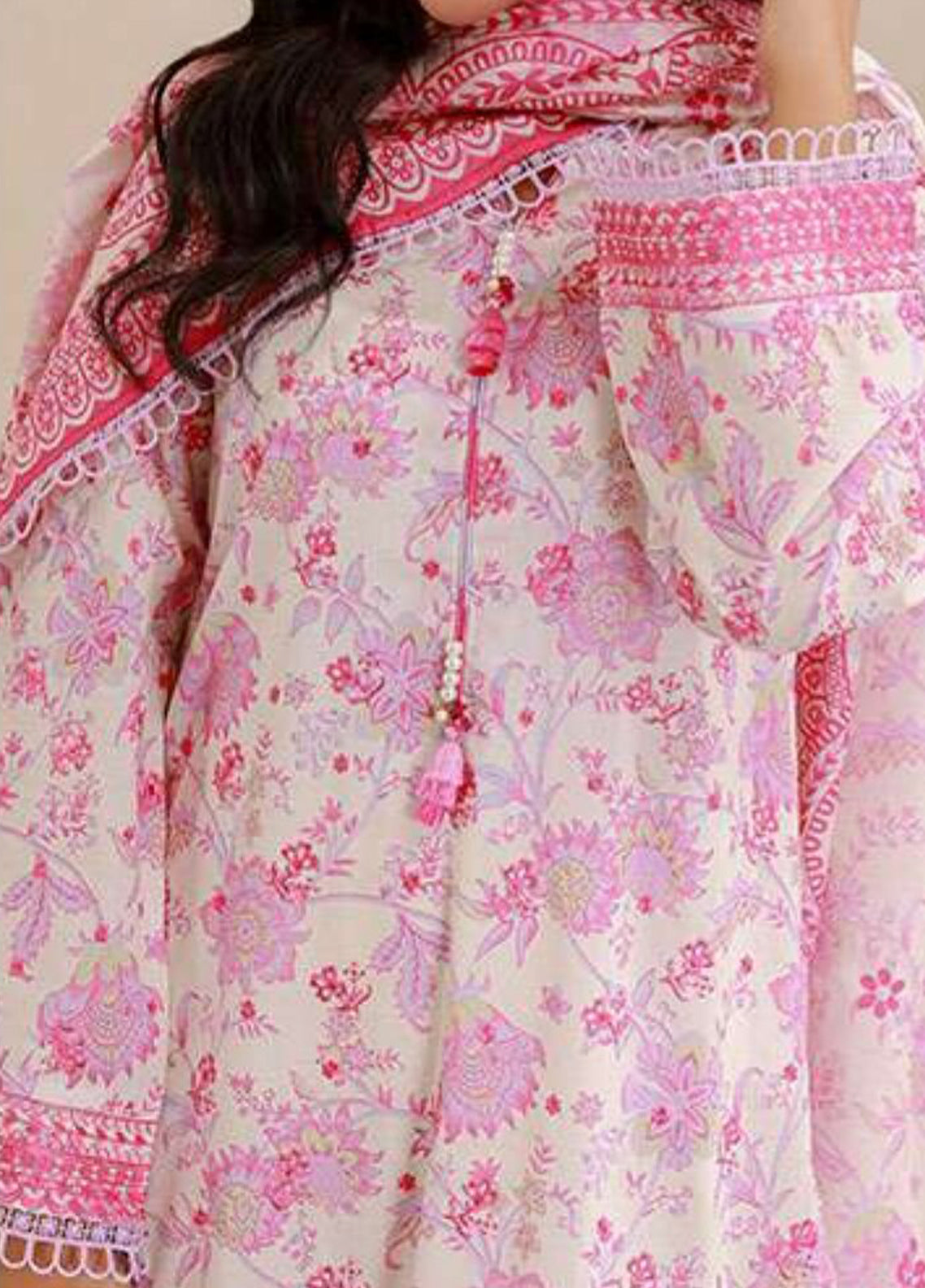 Essential By Zellbury Embroidered Lawn 3 Piece Unstitched Suit WUS26E30561 Essential By Zellbury Embroidered Lawn 3 Piece Unstitched Suit WUS26E30561