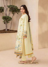 Essential By Zellbury Embroidered Lawn 3 Piece Unstitched Suit WUS26E30570