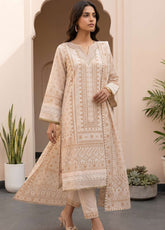 Essential By Zellbury Printed Lawn 3 Piece Unstitched Suit WUS26X30900