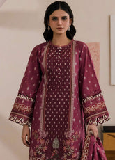 Essential By Zellbury Printed Lawn 3 Piece Unstitched Suit WUS26X31027