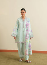 Essentials By Seran Embroidered Lawn 3 Piece Unstitched Suit SRN26EV2 D-10 VIANNE
