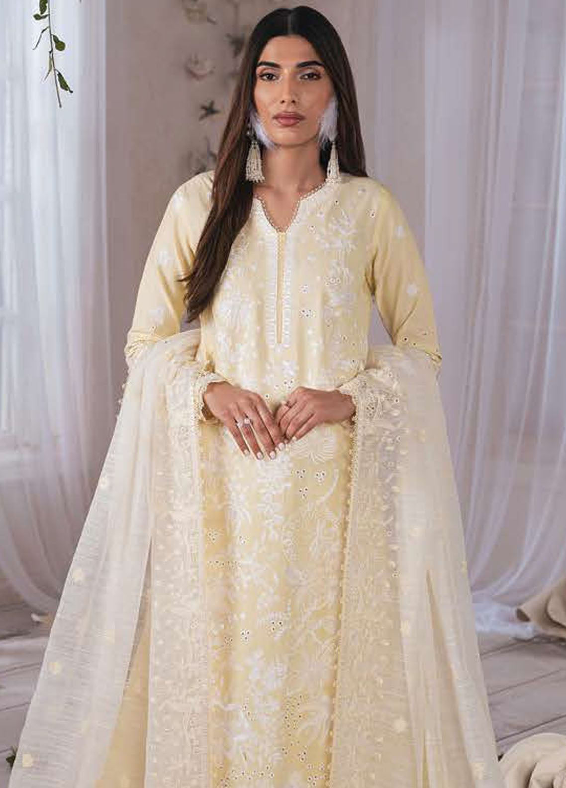 Eudora By Ayzel Embroidered Lawn Unstitched 3 Piece Suit - ABA24EL 02 AUREL Eudora By Ayzel Embroidered Lawn Unstitched 3 Piece Suit - ABA24EL 02 AUREL