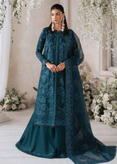 Eudora By Ayzel Embroidered Lawn Unstitched 3 Piece Suit - ABA24EL 06 DENIZ