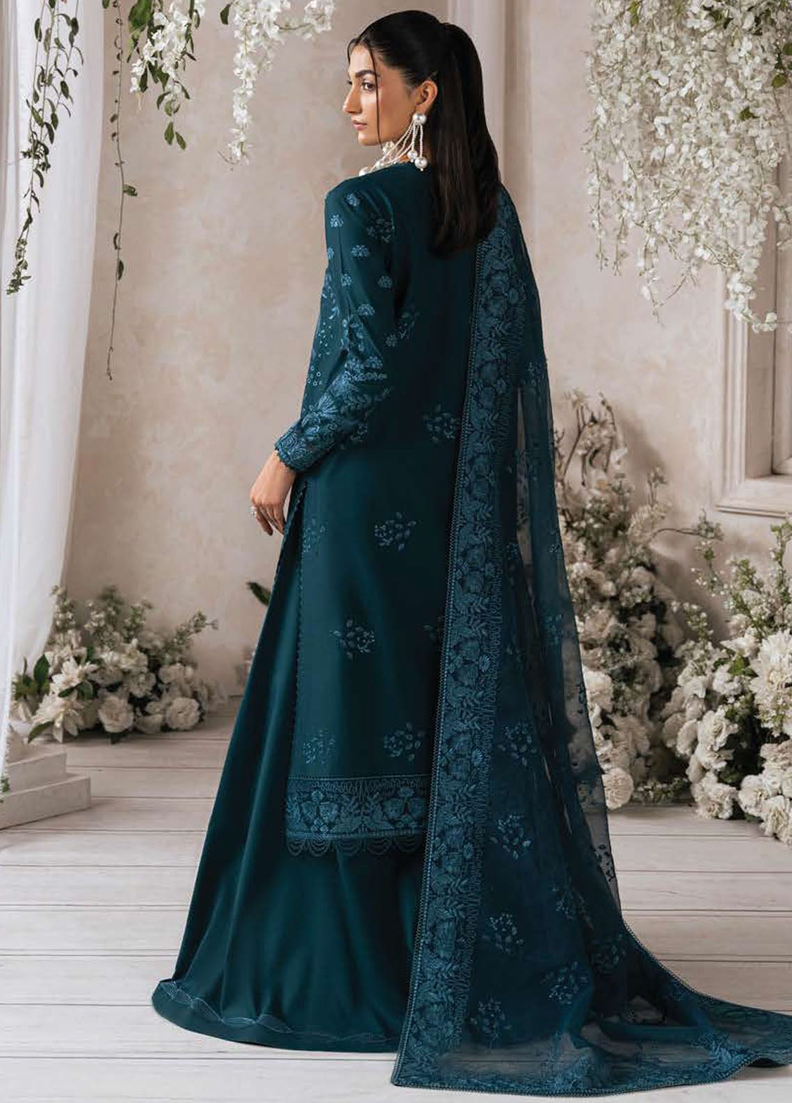 Eudora By Ayzel Embroidered Lawn Unstitched 3 Piece Suit - ABA24EL 06 DENIZ Eudora By Ayzel Embroidered Lawn Unstitched 3 Piece Suit - ABA24EL 06 DENIZ