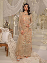Evara By Elaf Embroidered Net Suits Unstitched 3 Piece - EL24EV EFE-06 ZYVA