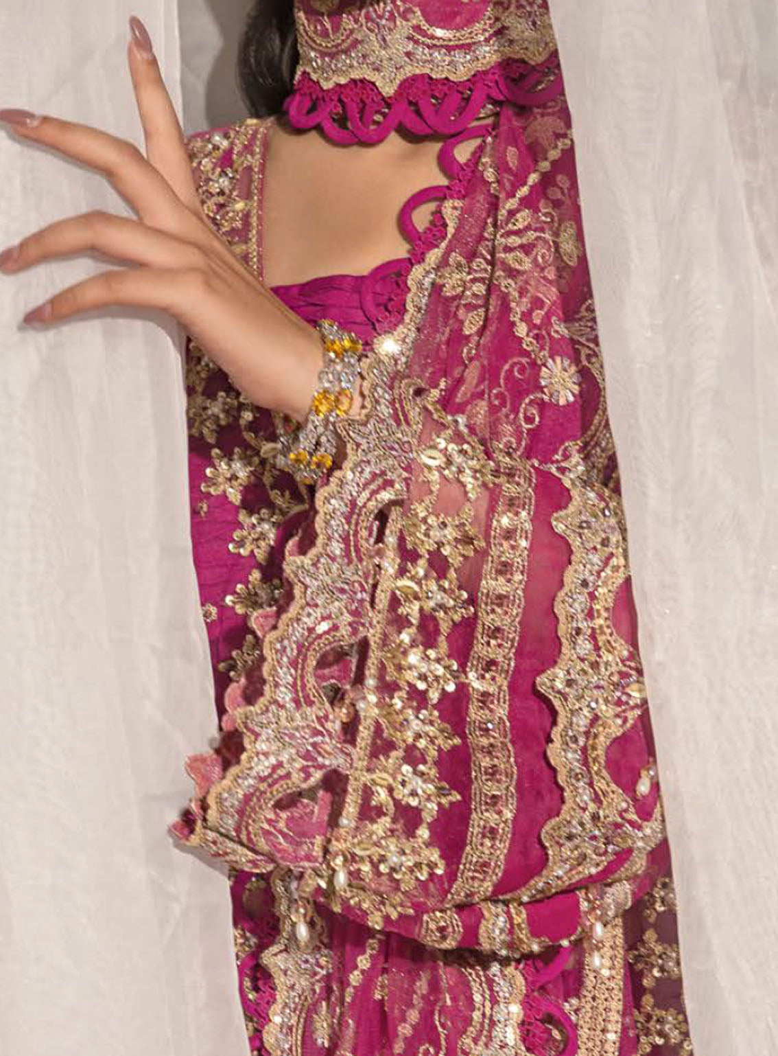 Evara By Elaf Embroidered Net Suits Unstitched 3 Piece - EL24EV EFE-07 REGALIA Evara By Elaf Embroidered Net Suits Unstitched 3 Piece - EL24EV EFE-07 REGALIA