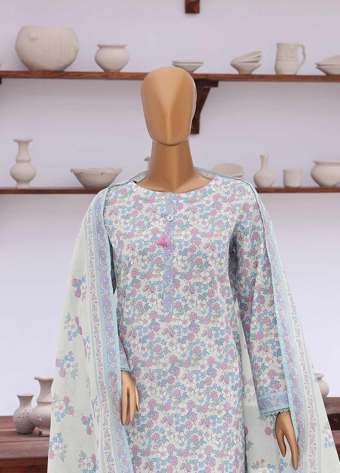 Everyday Prints By HZ Textile Printed Lawn 3 Piece Unstitched Suit HZ26FDP D-3322 Everyday Prints By HZ Textile Printed Lawn 3 Piece Unstitched Suit HZ26FDP D-3322