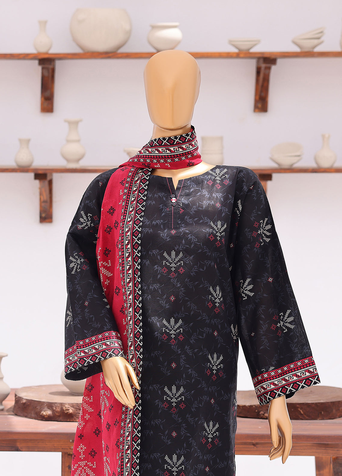 Everyday Prints By HZ Textile Printed Lawn 3 Piece Unstitched Suit HZ26FDP D-3323 Everyday Prints By HZ Textile Printed Lawn 3 Piece Unstitched Suit HZ26FDP D-3323