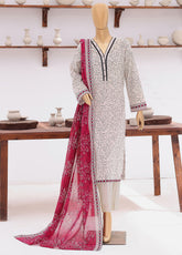 Everyday Prints By HZ Textile Printed Lawn 3 Piece Unstitched Suit HZ26FDP D-3326