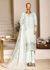 Fasaane By HZ Textiles Formals Embroidered Chiffon 3 Piece Stitched Suit HZ26FFECV1 D-HZK-241-GRN