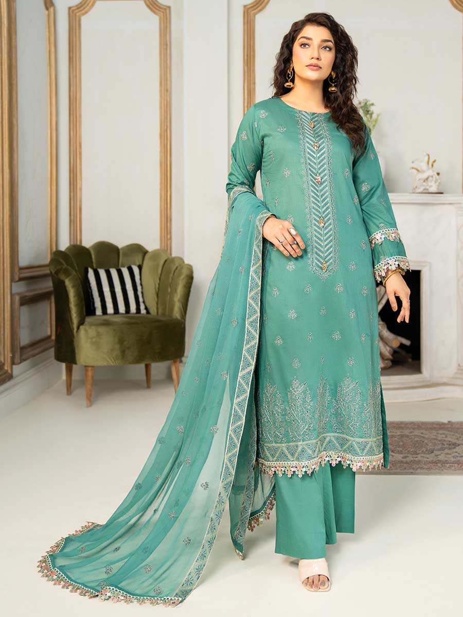 D#06 Feroza Luxury Emb Lawn Collection 523 D#06 Feroza Luxury Emb Lawn Collection 523