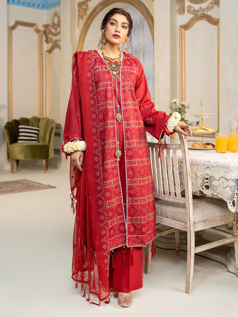 D#07 Feroza Luxury Emb Lawn Collection 523 D#07 Feroza Luxury Emb Lawn Collection 523