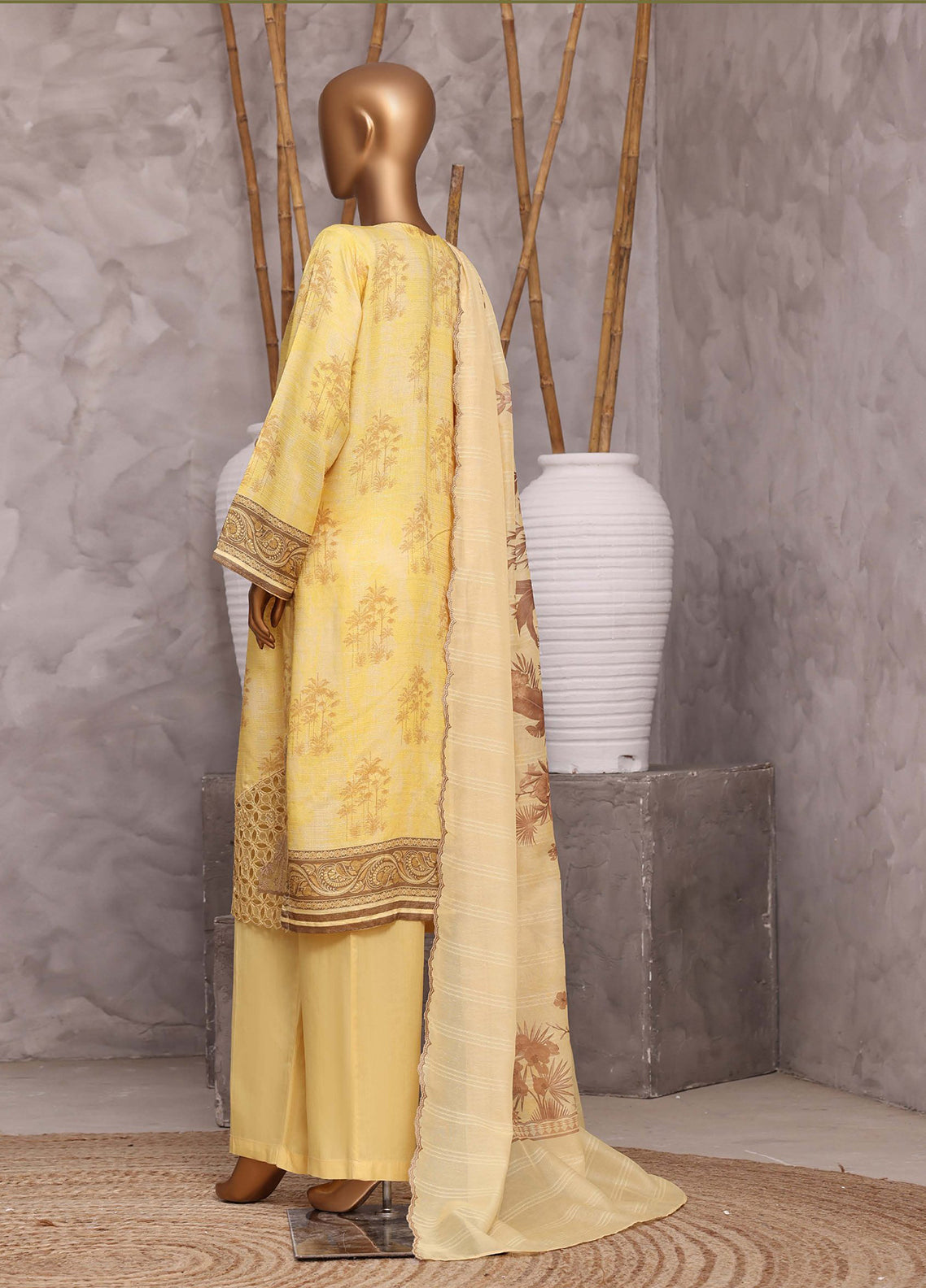 Festive Hues By HZ Textiles Embroidered Silk 3 Piece Stitched Suit HZ26FHDF D-VPE-2602 Festive Hues By HZ Textiles Embroidered Silk 3 Piece Stitched Suit HZ26FHDF D-VPE-2602