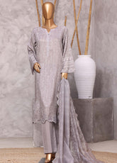 Festive Hues By HZ Textiles Embroidered Silk 3 Piece Stitched Suit HZ26FHDF D-VPE-2606