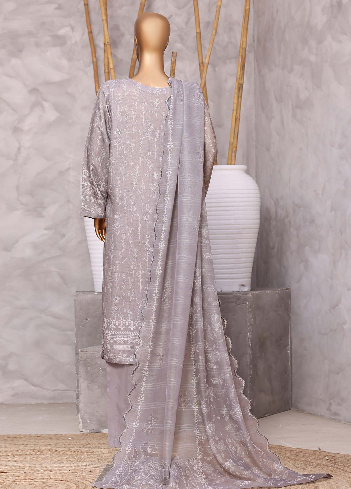 Festive Hues By HZ Textiles Embroidered Silk 3 Piece Stitched Suit HZ26FHDF D-VPE-2606 Festive Hues By HZ Textiles Embroidered Silk 3 Piece Stitched Suit HZ26FHDF D-VPE-2606