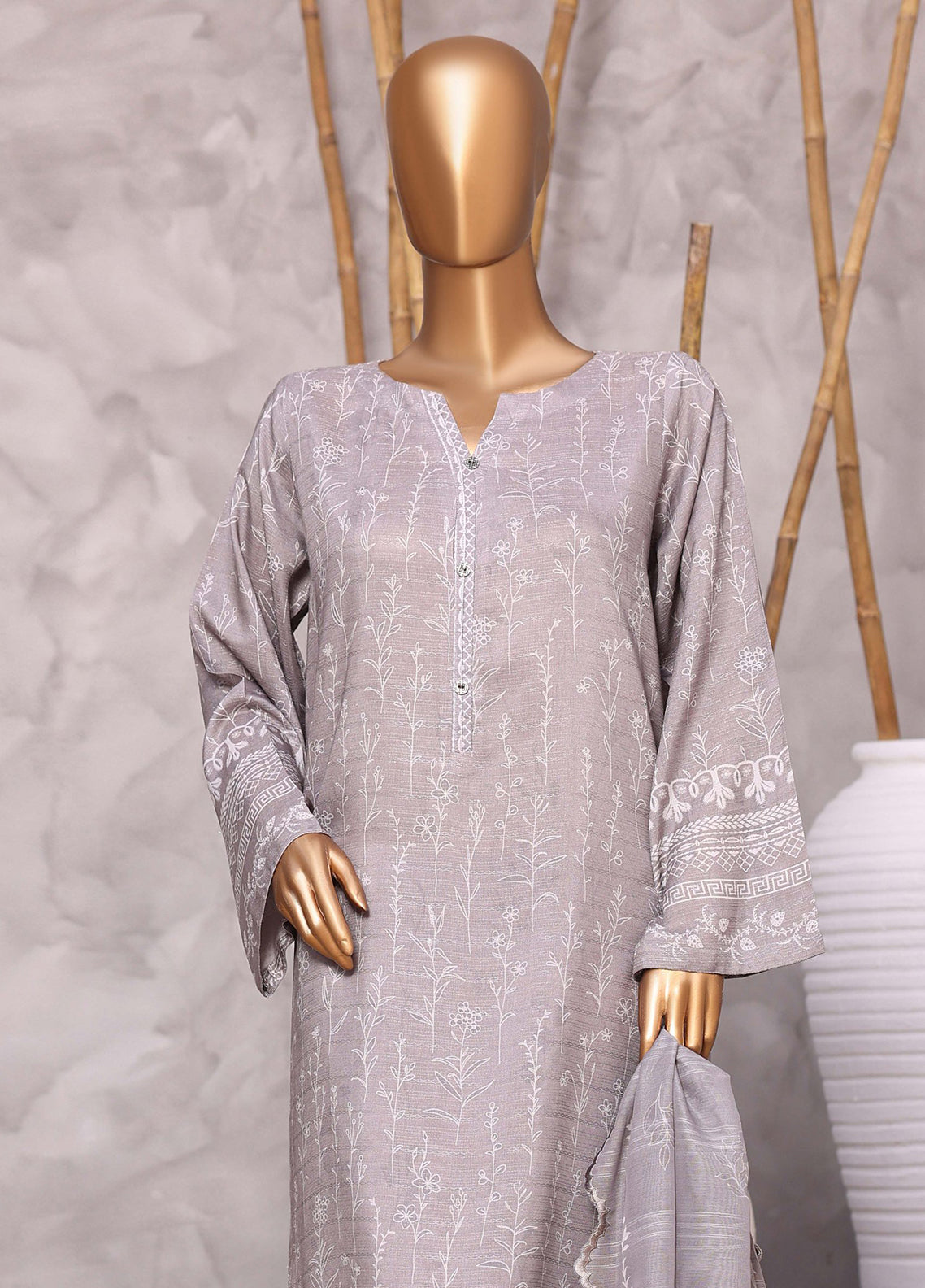 Festive Hues By HZ Textiles Embroidered Silk 3 Piece Stitched Suit HZ26FHDF D-VPE-2606 Festive Hues By HZ Textiles Embroidered Silk 3 Piece Stitched Suit HZ26FHDF D-VPE-2606