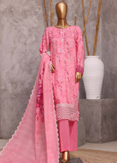 Festive Hues By HZ Textiles Embroidered Silk 3 Piece Stitched Suit HZ26FHDF D-VPE-2608