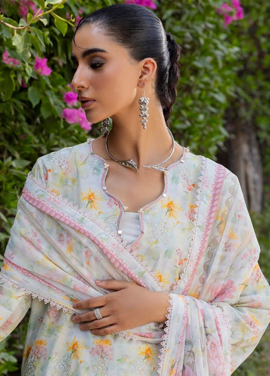 Flora By Gul Ahmed Embroidered Lawn 3 Piece Unstitched Suit GA26FEC D-BM-62066 Flora By Gul Ahmed Embroidered Lawn 3 Piece Unstitched Suit GA26FEC D-BM-62066