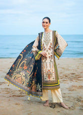Floral Blush By Gul Ahmed Printed Lawn 3 Piece Unstitched Suit GA26FB D-CL-62072A