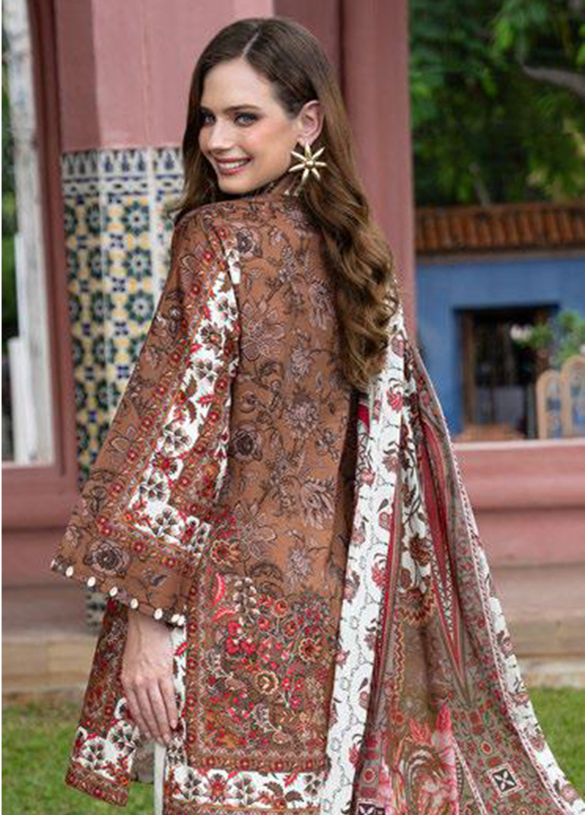 Floral Blush By Gul Ahmed Printed Lawn 3 Piece Unstitched Suit GA26FB D-CL-62077B Floral Blush By Gul Ahmed Printed Lawn 3 Piece Unstitched Suit GA26FB D-CL-62077B