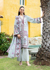 Floral Blush By Gul Ahmed Printed Lawn 3 Piece Unstitched Suit GA26FB D-CL-62079A