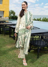 Floral Blush By Gul Ahmed Printed Lawn 3 Piece Unstitched Suit GA26FB D-CL-62079B