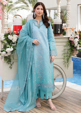 Florence By Rang Rasiya Luxury Embroidered Lawn 3 Piece Unstitched Suit RR26FLEE D-04 TARA