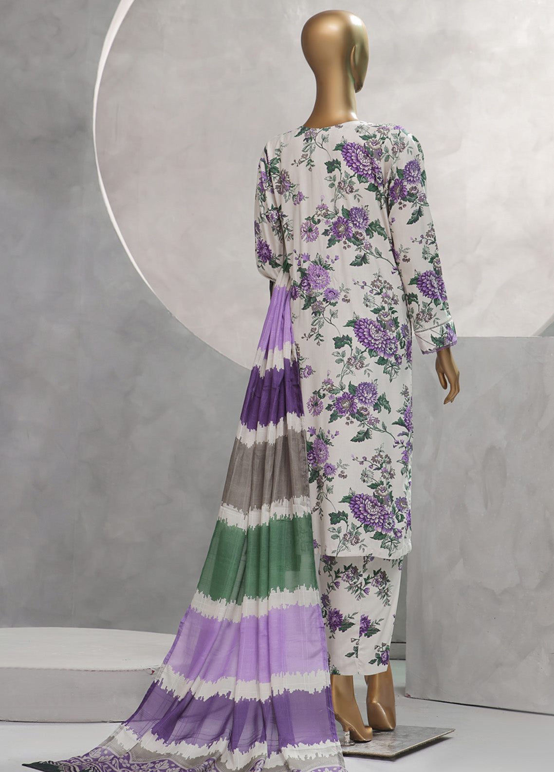 Florence by HZ Textile Printed Linen Suits Stitched 3 Piece - HZ24FPL PLC-901 Florence by HZ Textile Printed Linen Suits Stitched 3 Piece - HZ24FPL PLC-901