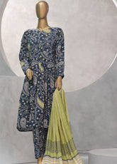 Florence by HZ Textile Printed Linen Suits Stitched 3 Piece - HZ24FPL PLC-902