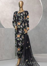Florence by HZ Textile Printed Linen Suits Stitched 3 Piece - HZ24FPL PLC-906