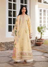 Florette By Afrozeh Embroidered Lawn 3 Piece Unstitched Suit AF26FPE D-FWU-0047 EIRA