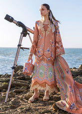 Flow by Crimson Embroidered Lawn Suits Unstitched 3 Piece - CSS25FL 1A UNDER THE TUSCAN LOVE