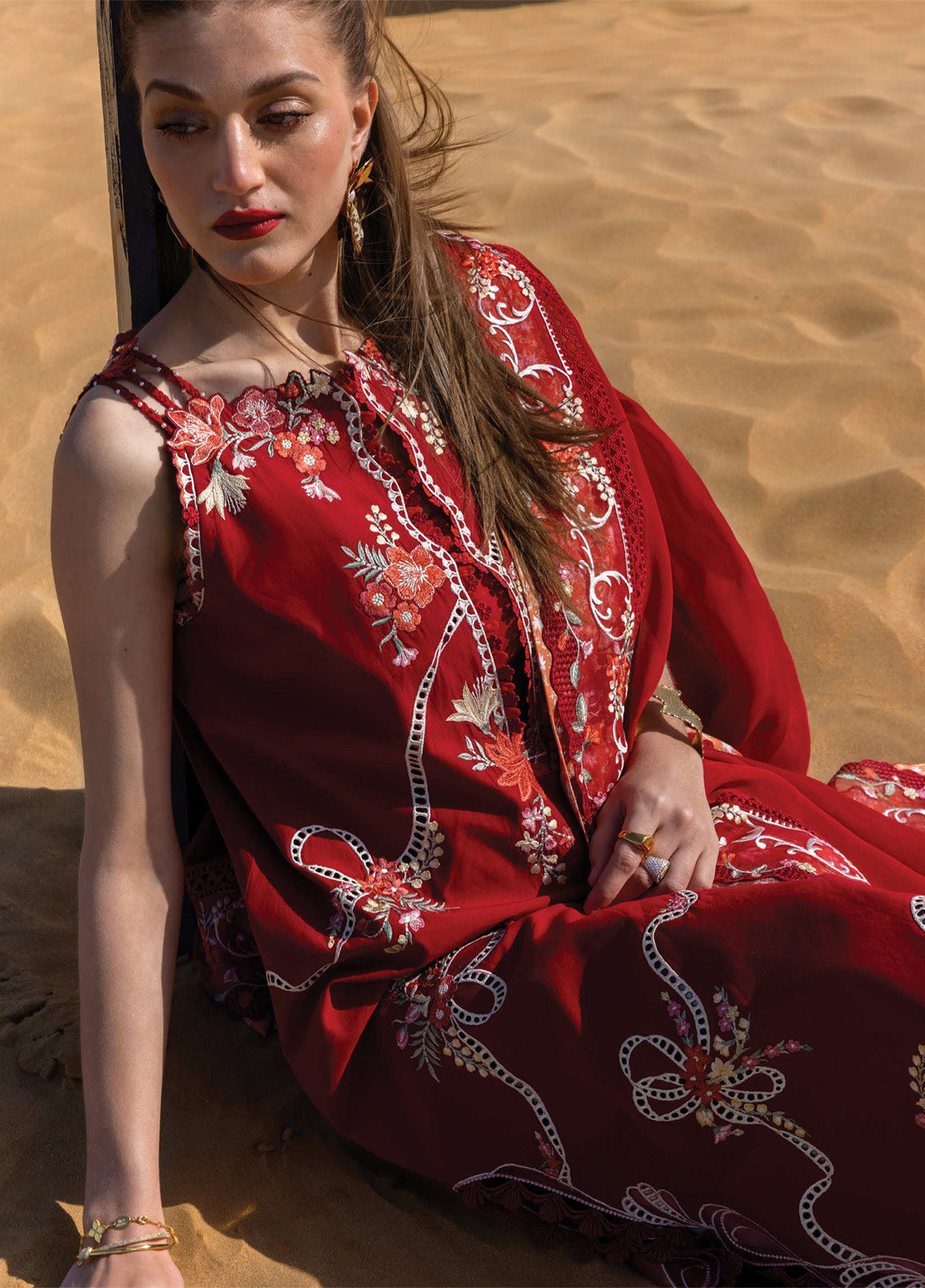 Flow by Crimson Embroidered Lawn Suits Unstitched 3 Piece - CSS25FL 8B TWIRLS AND TIES Flow by Crimson Embroidered Lawn Suits Unstitched 3 Piece - CSS25FL 8B TWIRLS AND TIES