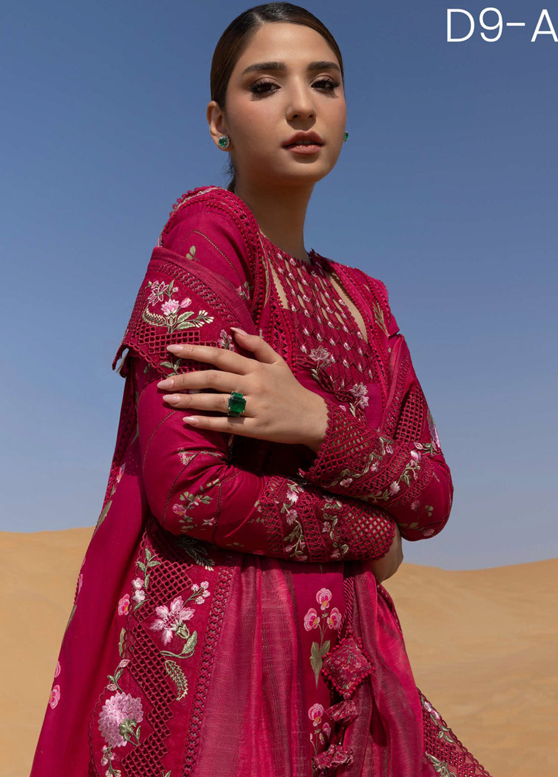 Flow by Crimson Embroidered Lawn Suits Unstitched 3 Piece - CSS25FL 9A ONCE UPON A FLOWER Flow by Crimson Embroidered Lawn Suits Unstitched 3 Piece - CSS25FL 9A ONCE UPON A FLOWER