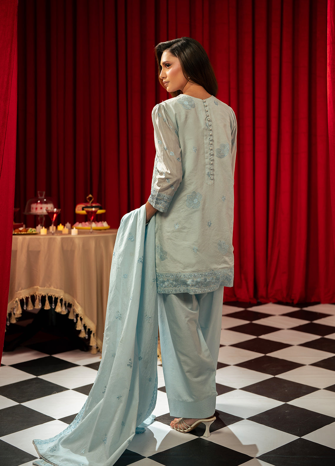 Freesia By Zouj Festive Embroidered Cotton 3 Piece Stitched Suit ZJ26FFE D-00016 Freesia By Zouj Festive Embroidered Cotton 3 Piece Stitched Suit ZJ26FFE D-00016