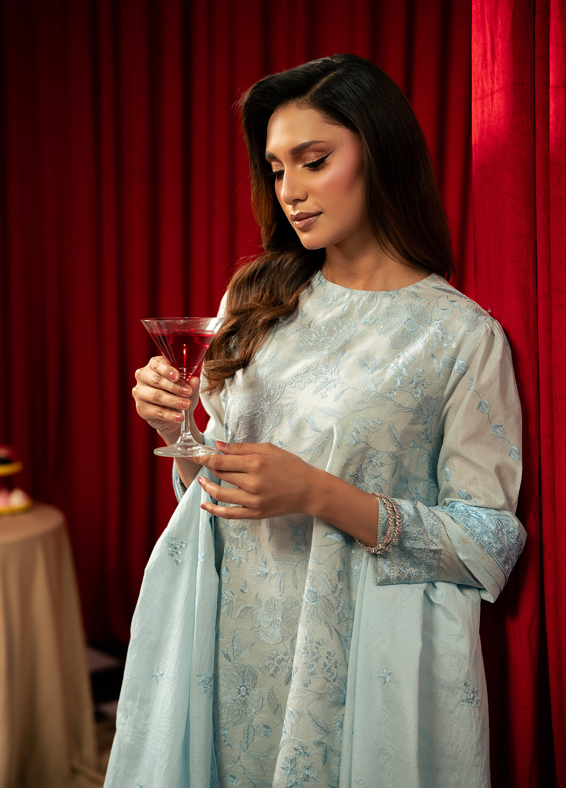 Freesia By Zouj Festive Embroidered Cotton 3 Piece Stitched Suit ZJ26FFE D-00016 Freesia By Zouj Festive Embroidered Cotton 3 Piece Stitched Suit ZJ26FFE D-00016