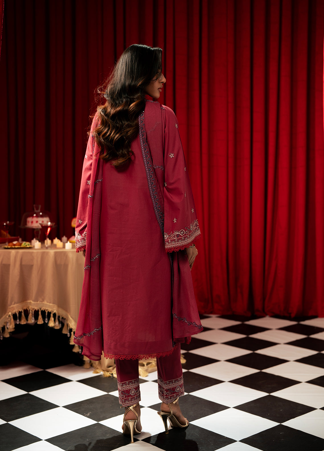 Freesia By Zouj Festive Embroidered Cotton 3 Piece Stitched Suit ZJ26FFE D-00021 Freesia By Zouj Festive Embroidered Cotton 3 Piece Stitched Suit ZJ26FFE D-00021