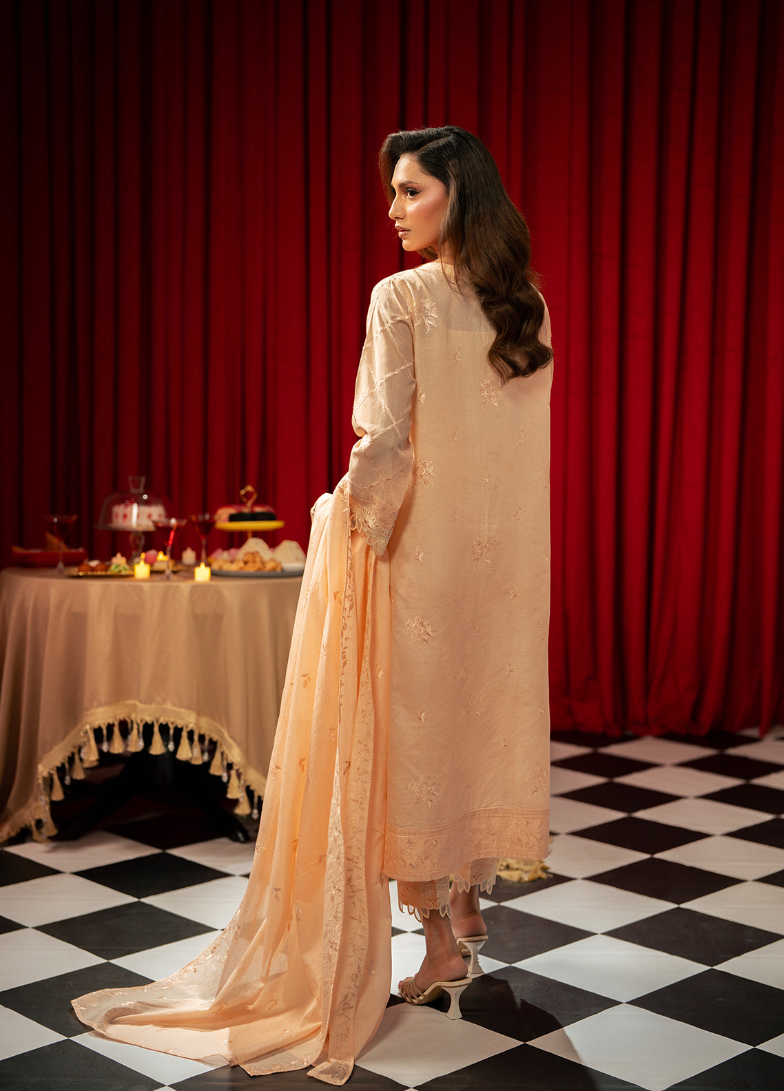 Freesia By Zouj Festive Embroidered Cotton 3 Piece Stitched Suit ZJ26FFE D-00023 Freesia By Zouj Festive Embroidered Cotton 3 Piece Stitched Suit ZJ26FFE D-00023