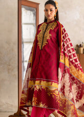 Freesia The Summer Bloom By Gul Ahmed Embroidered Lawn 3 Piece Unstitched Suit GA26FTSB D-CL-52076