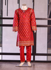 Fresh Birds Fancy Embroidered Cotton Suits Stitched 2 Piece - FB26K&G 90059 PINK