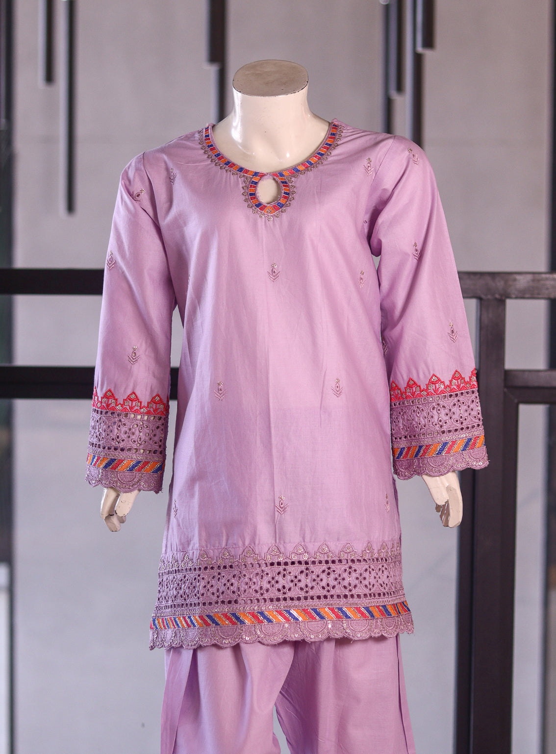 Fresh Birds Fancy Embroidered Cotton 2 Piece Stitched Shirt & Trouser FB26K&G D-90002-LC Fresh Birds Fancy Embroidered Cotton 2 Piece Stitched Shirt & Trouser FB26K&G D-90002-LC