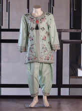 Fresh Birds Fancy Embroidered Cotton 2 Piece Stitched Shirt & Trouser FB26K&G D-90009-PT