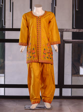 Fresh Birds Fancy Embroidered Cotton 2 Piece Stitched Shirt & Trouser FB26K&G D-90010-MT
