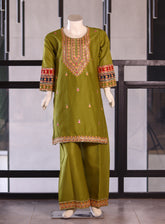 Fresh Birds Fancy Embroidered Cotton 2 Piece Stitched Shirt & Trouser FB26K&G D-90026-DH