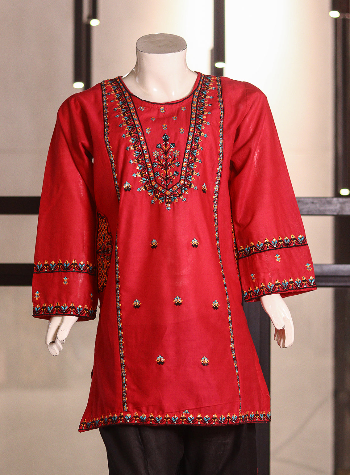 Fresh Birds Fancy Embroidered Cotton 2 Piece Stitched Shirt & Trouser FB26K&G D-90037-PK Fresh Birds Fancy Embroidered Cotton 2 Piece Stitched Shirt & Trouser FB26K&G D-90037-PK